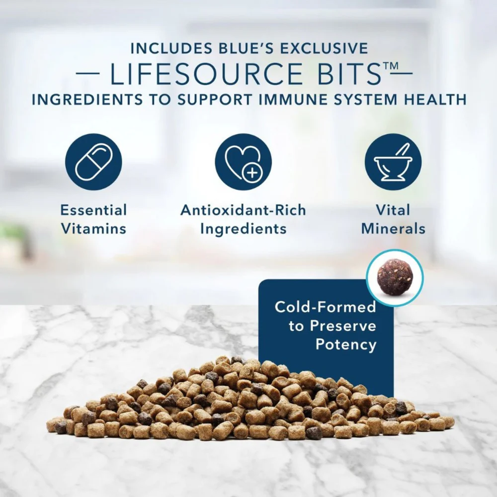 Blue Buffalo Tastefuls Adult Cat Sensitive Stomach Chicken & Brown Rice Recipe Dry Food - Image 5