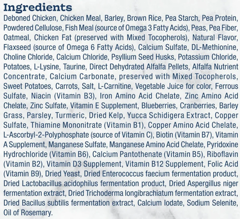 Blue Buffalo Tastefuls Adult Cat Weight & Hairball Control Chicken & Brown Rice Recipe Dry Food - Image 3