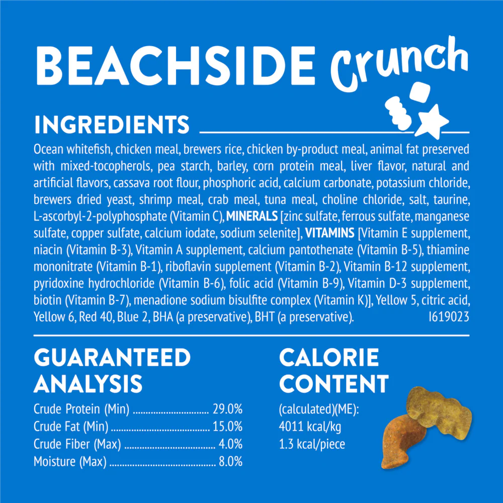 Friskies Party Mix Crunch Beachside Shrimp, Crab and Tuna Cat Treats - Image 7