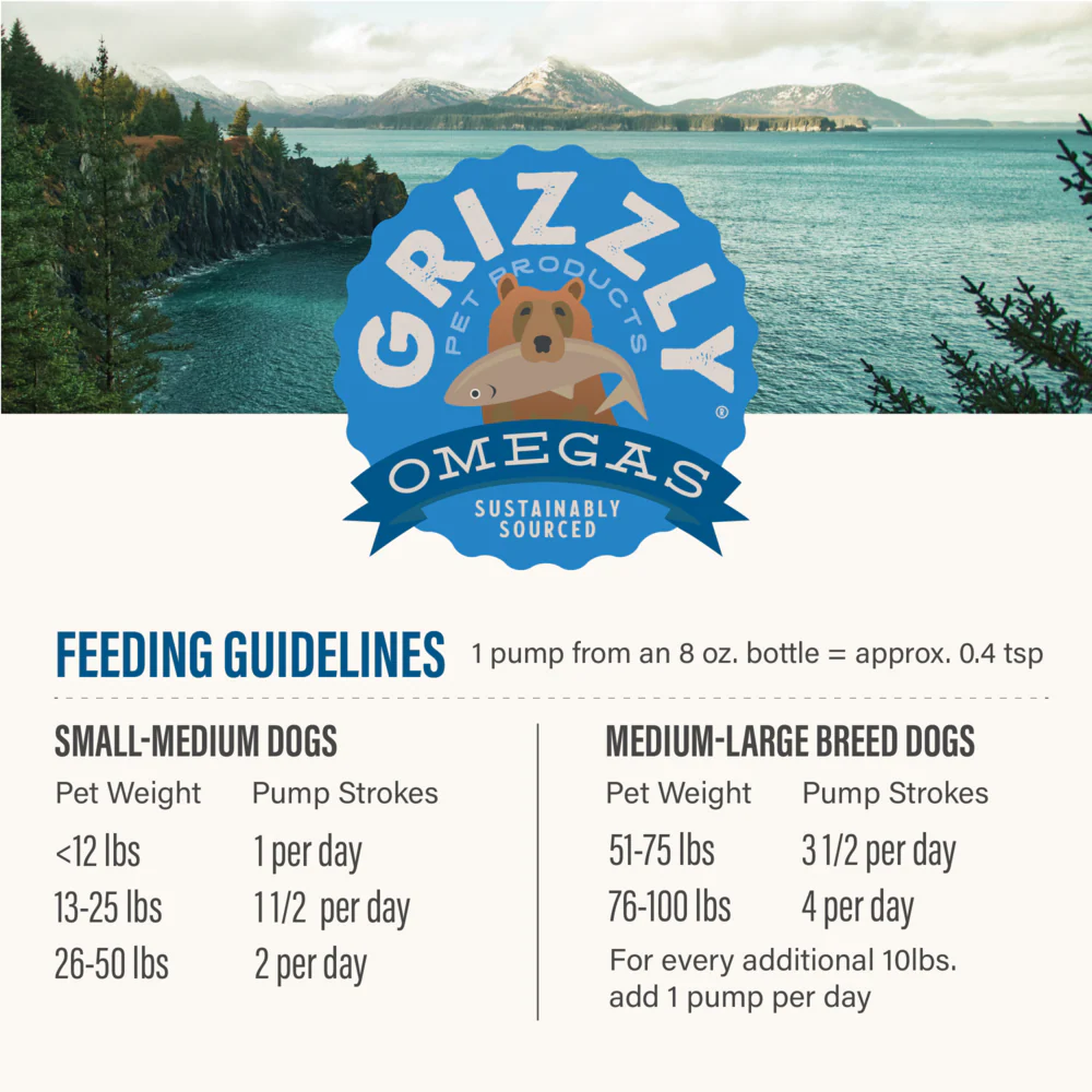 Grizzly Pollock Oil for Dogs - Image 11