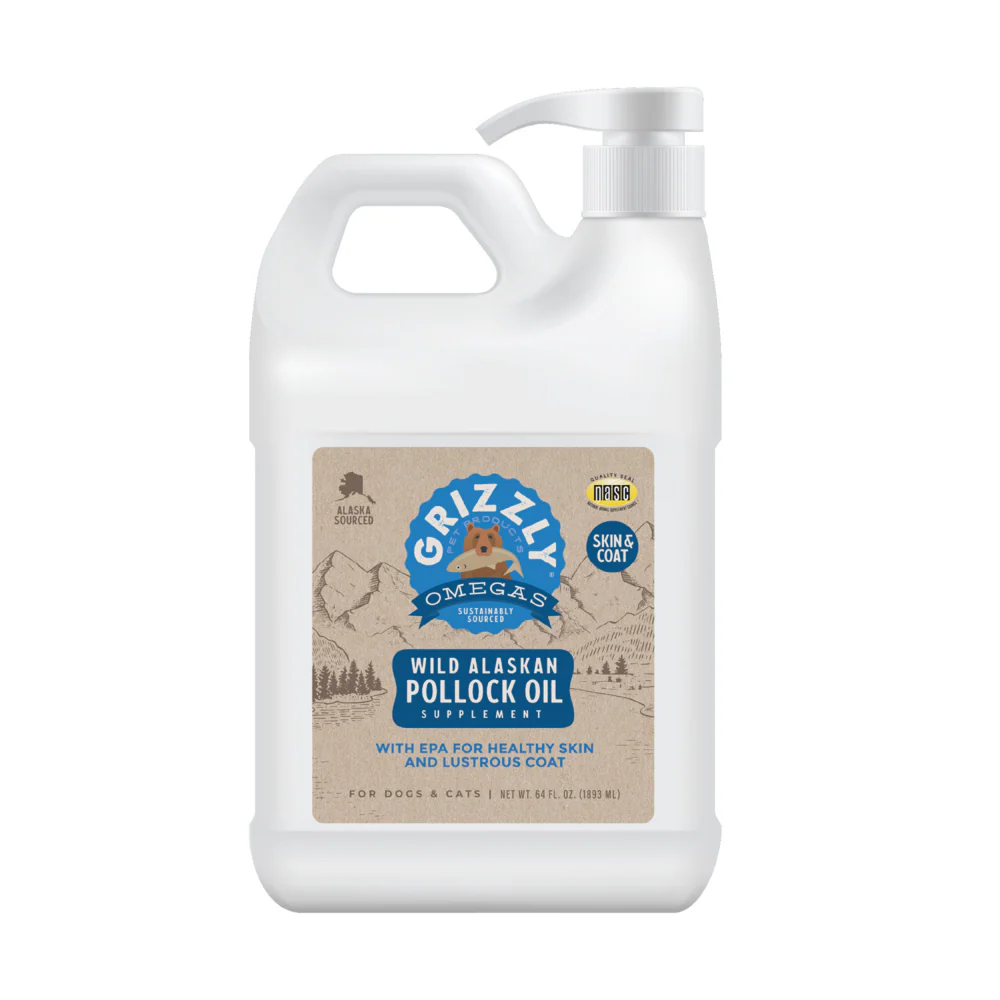 Grizzly Pollock Oil for Dogs - Image 6