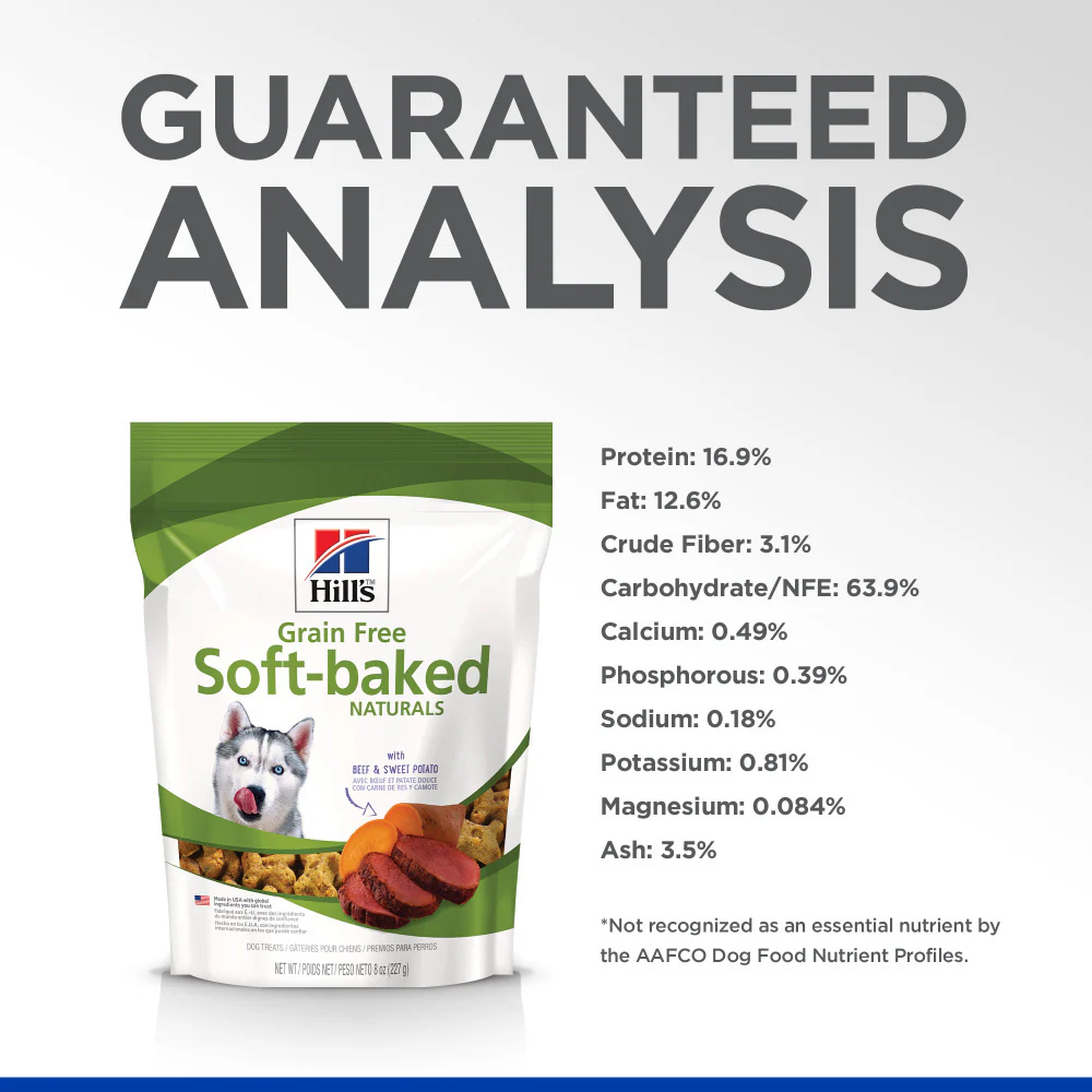 Hill's Science Diet Soft-Baked Naturals with Beef & Sweet Potatoes Dog Treats - Image 6