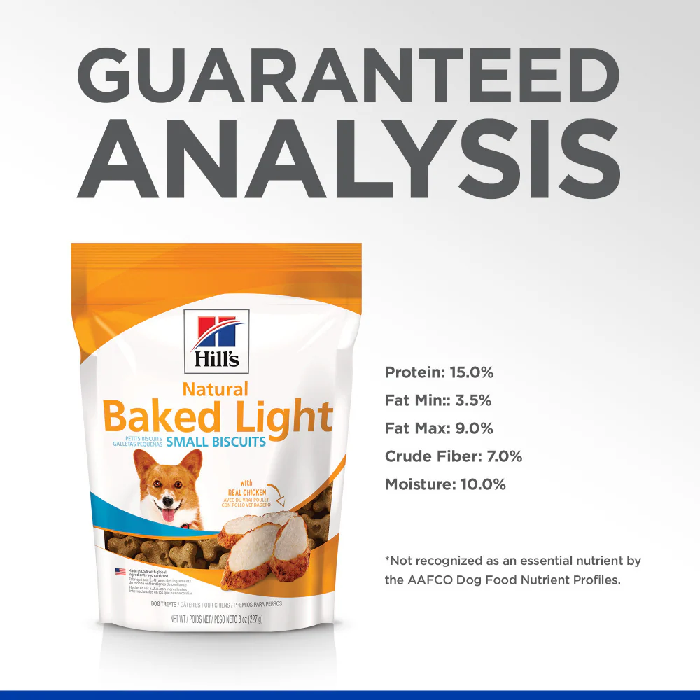 Hill's Science Diet Baked Light Biscuits with Real Chicken Dog Treats - Image 7