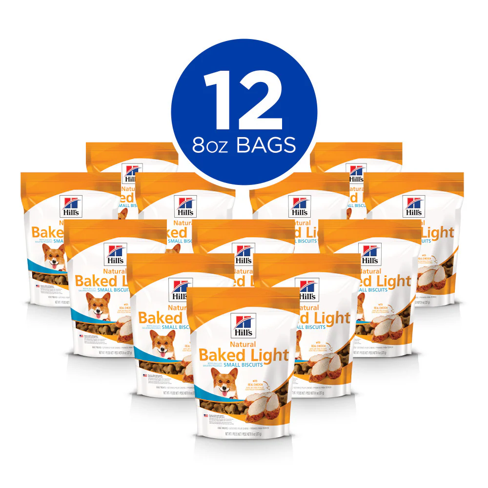 Hill's Science Diet Baked Light Biscuits with Real Chicken Dog Treats - Image 8