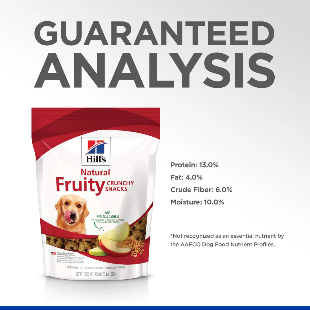 Hill's Science Diet Fruity Snacks with Apple & Oatmeal Dog Treats - Image 4