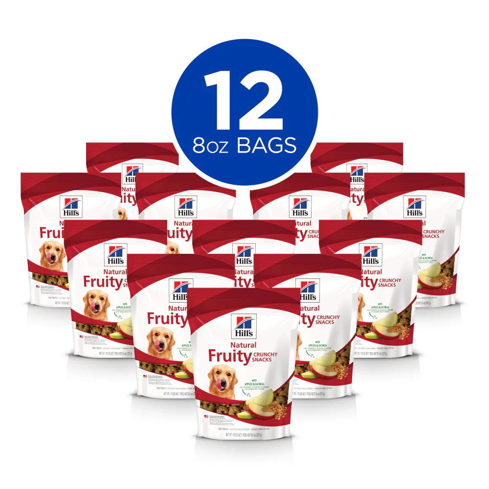 Hill's Science Diet Fruity Snacks with Apple & Oatmeal Dog Treats - Image 5