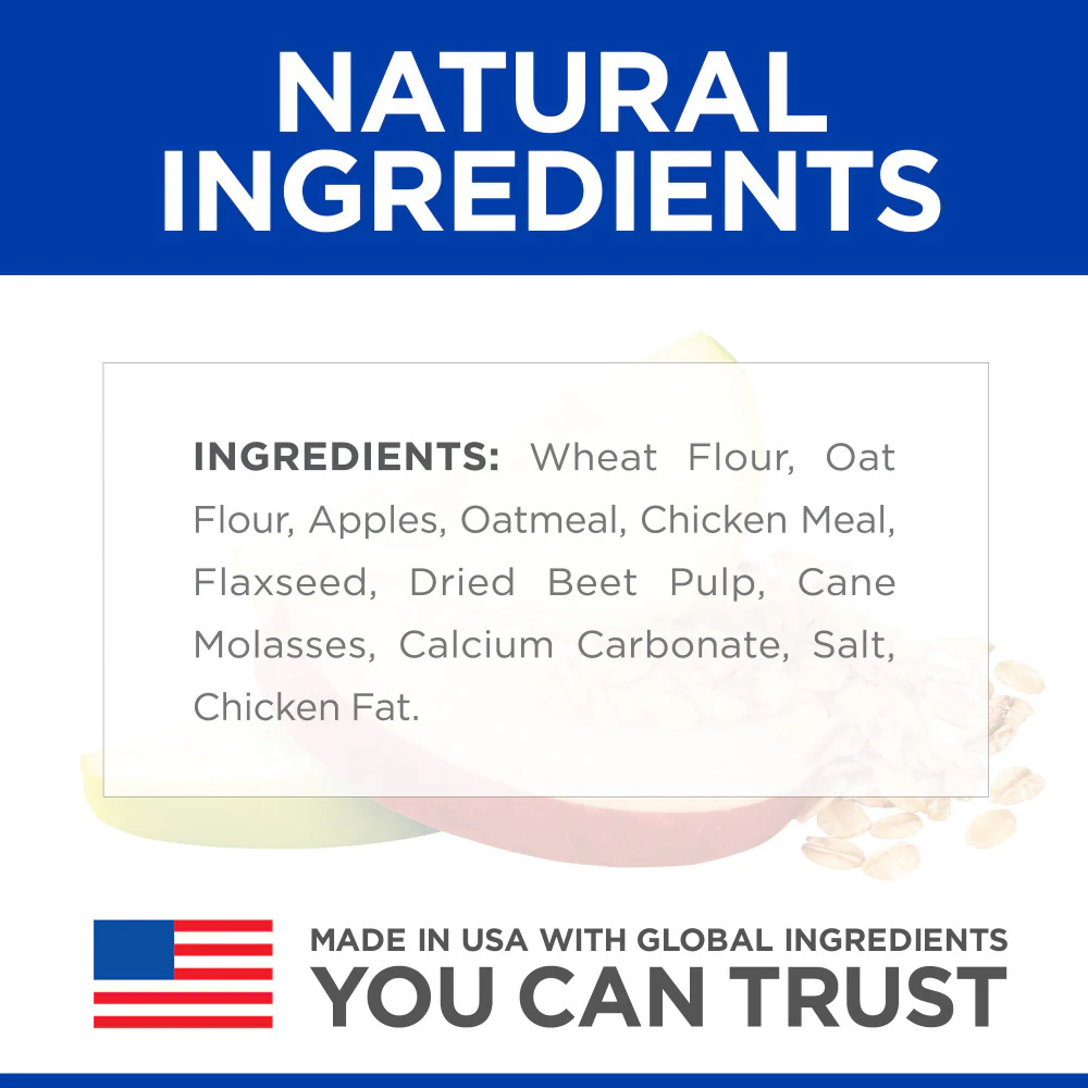 Hill's Science Diet Fruity Snacks with Apple & Oatmeal Dog Treats - Image 6