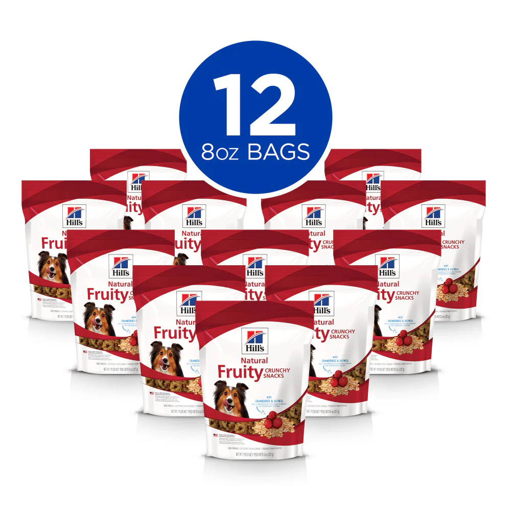 Hill's Science Diet Fruity Snacks with Cranberry & Oatmeal Dog Treats - Image 4