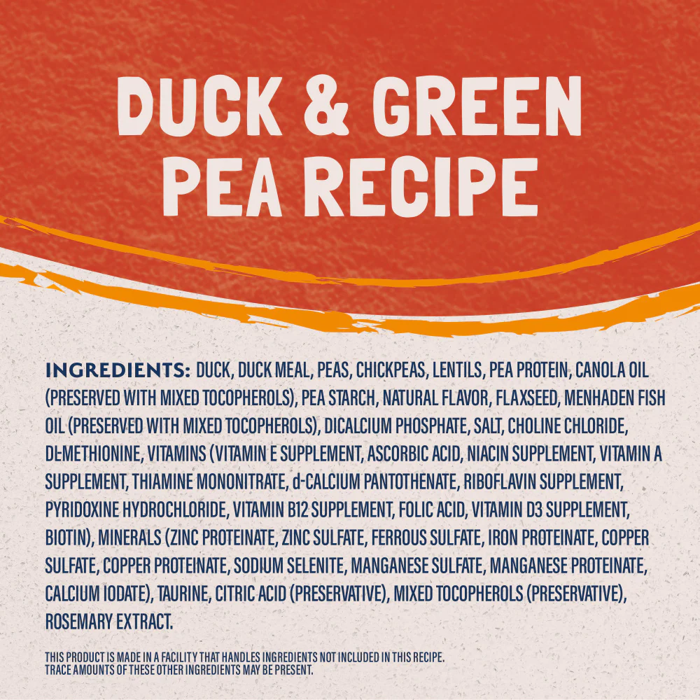 Natural Balance Limited Ingredient Reserve Grain Free Duck & Green Pea Recipe Dry Cat Food - Image 6