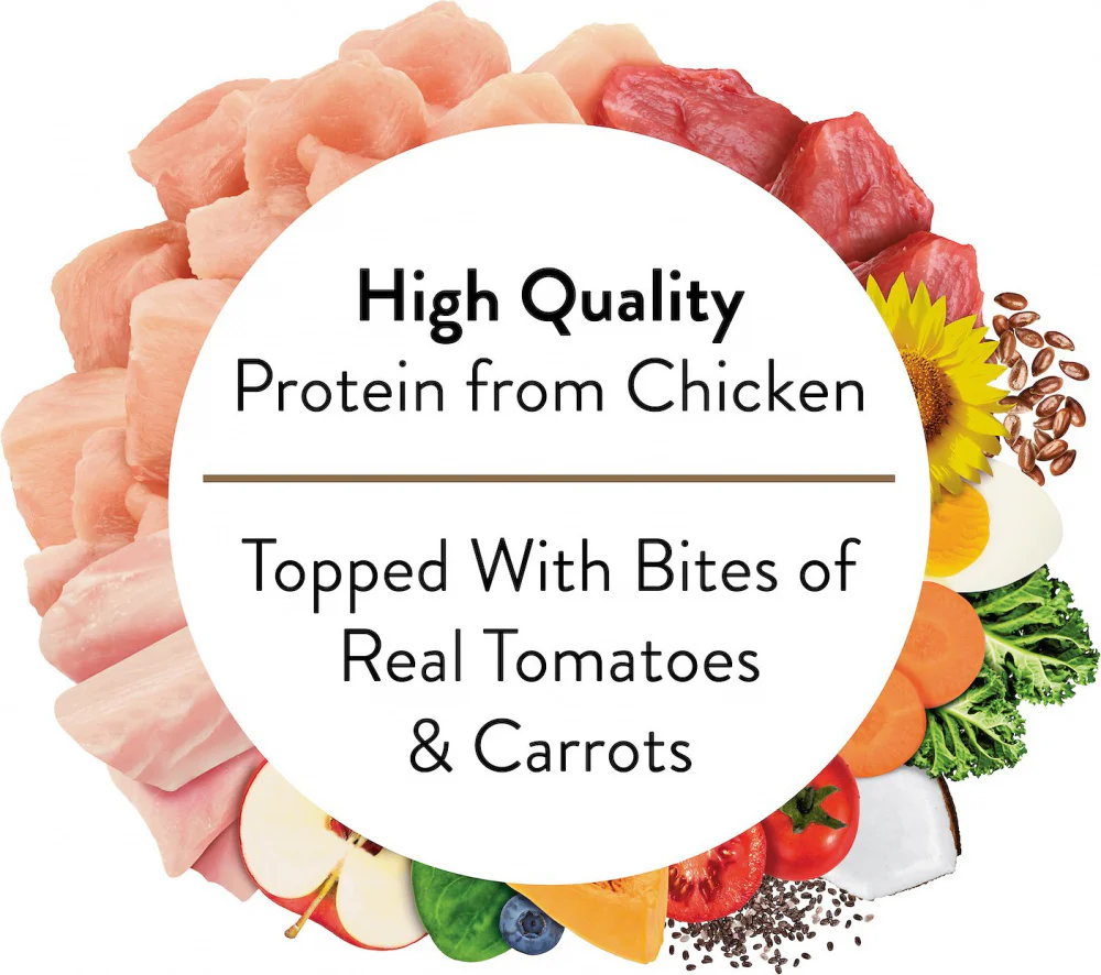 Nutro Ultra Grain-Free Chicken Entree Pate with Tomatoes and Carrots Adult Wet Dog Food Trays - Image 5