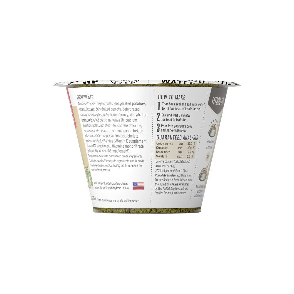 The Honest Kitchen Whole Grain Turkey Recipe Dehydrated Dog Food - Image 3