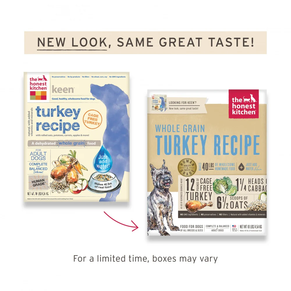 The Honest Kitchen Whole Grain Turkey Recipe Dehydrated Dog Food - Image 5