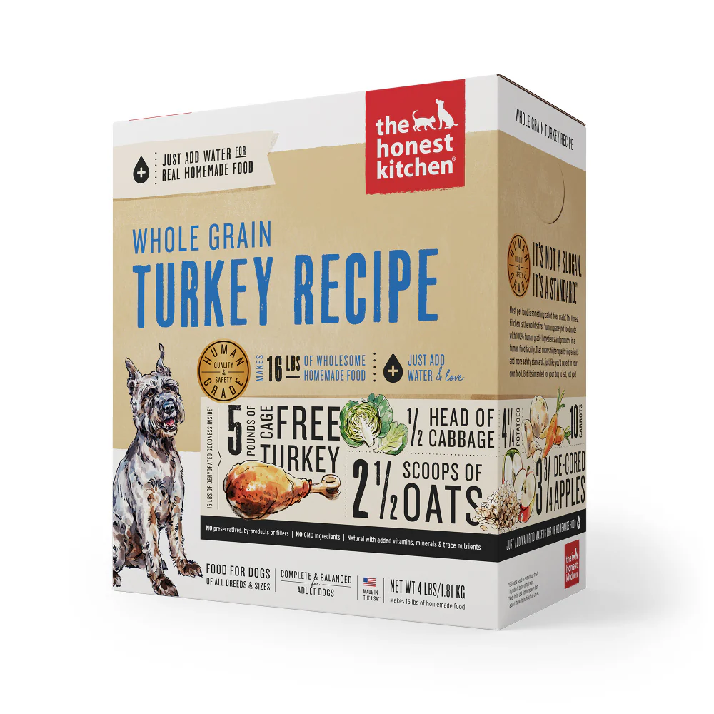 The Honest Kitchen Whole Grain Turkey Recipe Dehydrated Dog Food - Image 7
