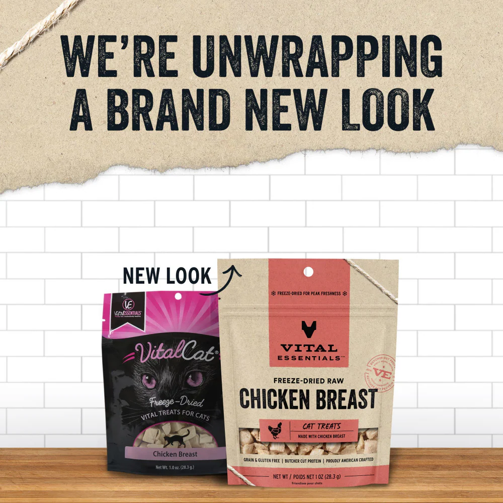 Vital Essentials Vital Cat Freeze Dried Grain Free Chicken Breast Cat Treats - Image 3